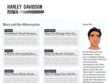 Tablet Screenshot of harley-davidson-roma.com